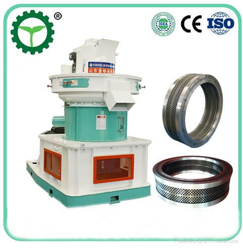 Vertical ring die wood pellet machine model 560 5