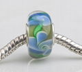 7*14mm Murano Lampwork Glass Bead for European Bracelet 2