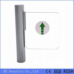 High Speed Turnstile Supermaket Glass Swing Gate