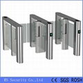 Speed Glass Lane Flap Barrier Gate Turnstile