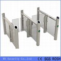 Stainless Steel Bi-Directional Swing Turnstile Gate