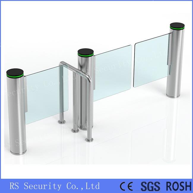Automatic Safety Turnstyle Gate Wide Swing Barrier