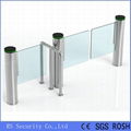 Automatic Safety Turnstyle Gate Wide Swing Barrier 1