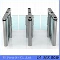 Physical Access Control Security Glass Turnstile System