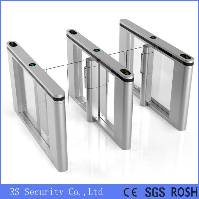 Secure Turnstile Gates Access Control Swing Barriers 2