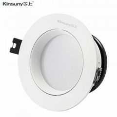 11W PC LED recessed downlight swivel 