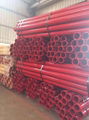 Concrete pump boom pipe