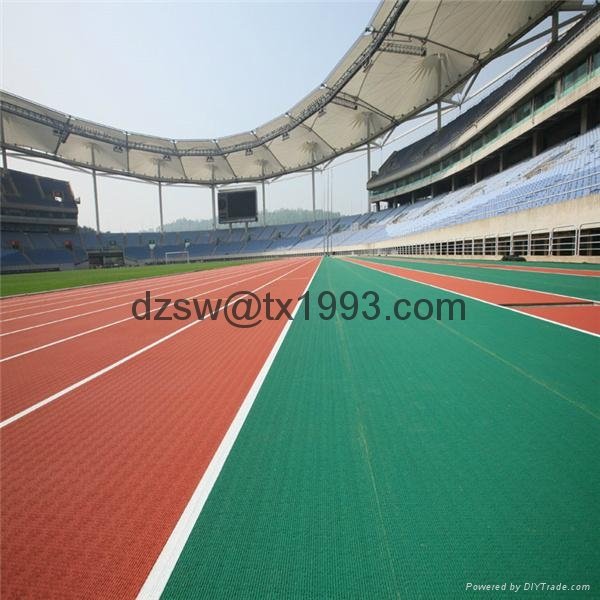 Weather Resistant indoor outdoor Athletic Track Running track manufacturer 3