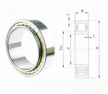 Slewing bearing for oversea excavator