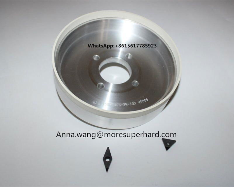 Ceramic bond diamond grinding wheel for v-cut diamond tools
