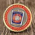 Fire Department Custom Coins Cheap