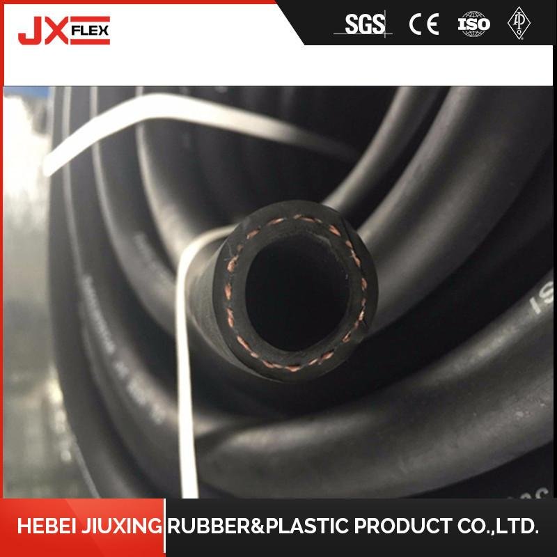 Fiber Braided Flexible Hydraulic Rubber Oil Hose 2