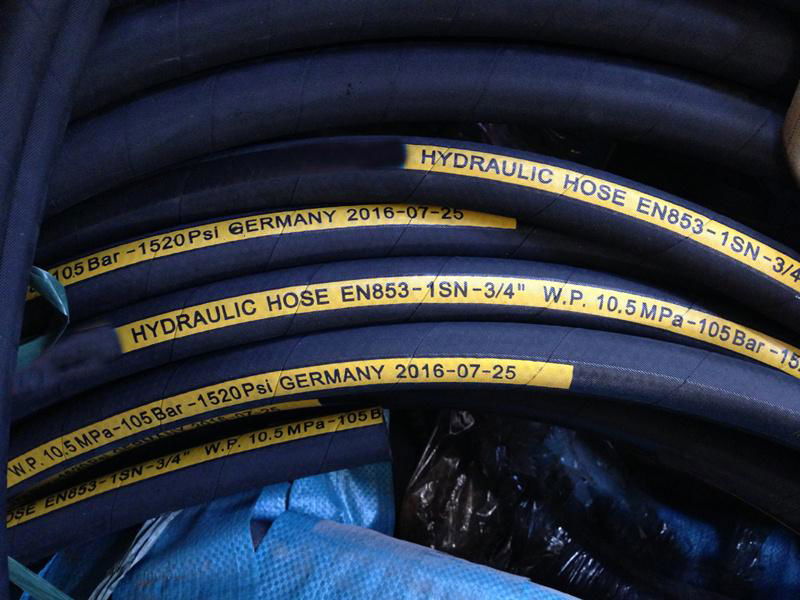 High pressure hydraulic hose R1 1SN 2