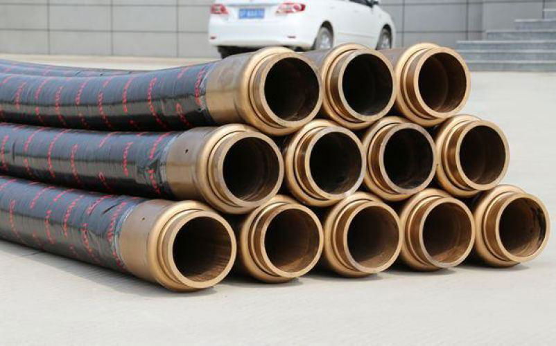 Abration Resistant Concrete Pump Hose With Couplings 2