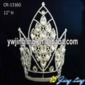 12" Chunky Big Stone Pageant Crowns