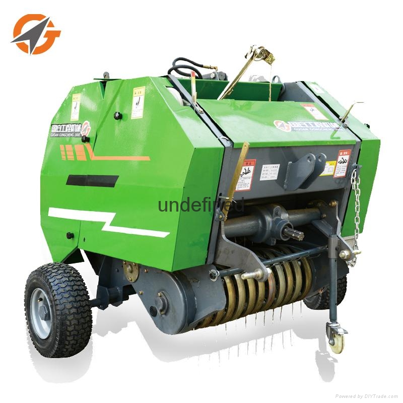 New Condition mini round hay baler for sale 850 Guoan (China Manufacturer) Farm Machines