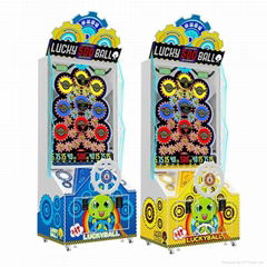 Redemption Game Machine Lucky Ball 100% Skill Play Amusement Games LED Screen