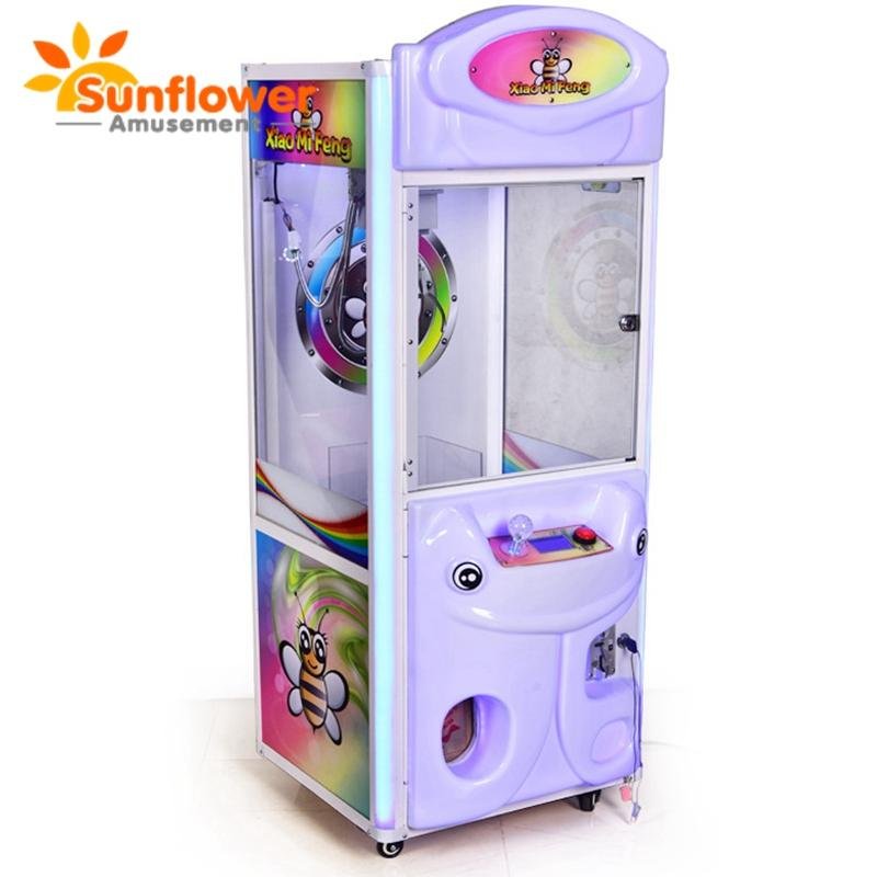 Mini Toy Vending Game Machine Children Coin Operated Crane Claw Games