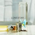 best selling items 500ml high borosilicate glass bottle with silicone sleeve 4