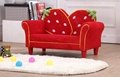Lovely Strawberry Kids Sofa Sets