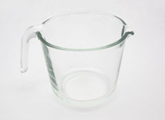 Glass measuring jug