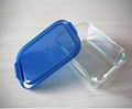 rectangle glass food container