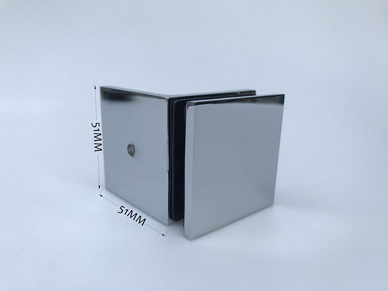 Solid Brass Brackets for Glass Panels GC790B (China Trading Company