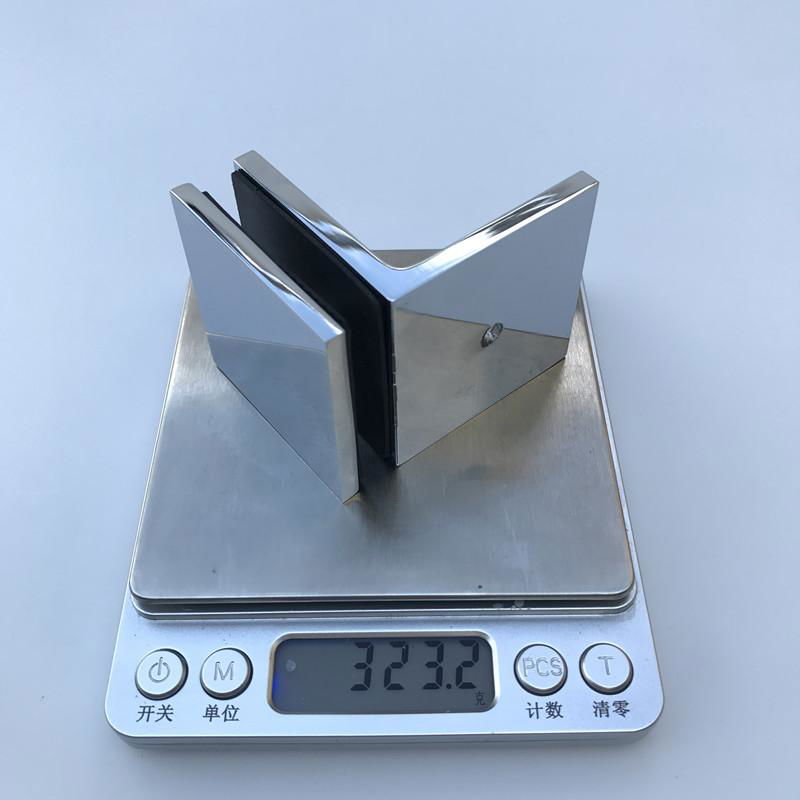 Solid Brass Brackets for Glass Panels GC790B (China Trading Company