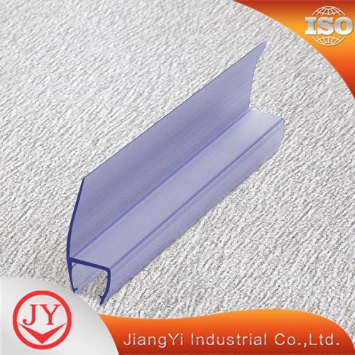 Waterproof glass edge PVC guard trim seal strip 5