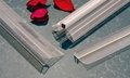 Waterproof glass edge PVC guard trim seal strip