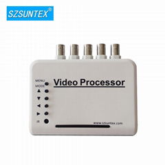 4 channel real time color quad processor 