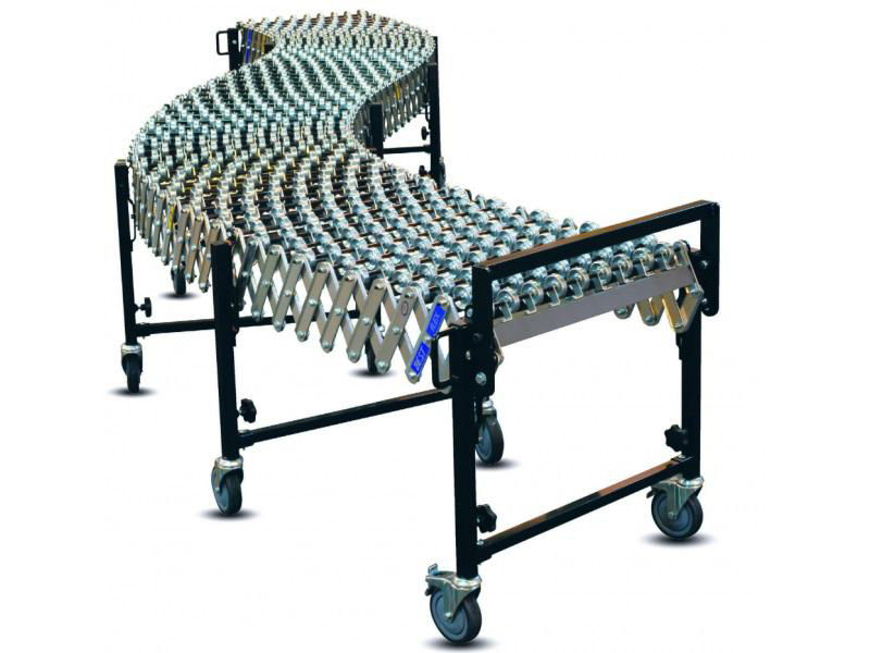 Flexible Expandable Skatewheels Conveyor 2