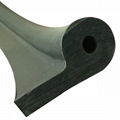 P type elastic rubber stop 