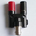 Wholesale female BNC adapter with double binding posts