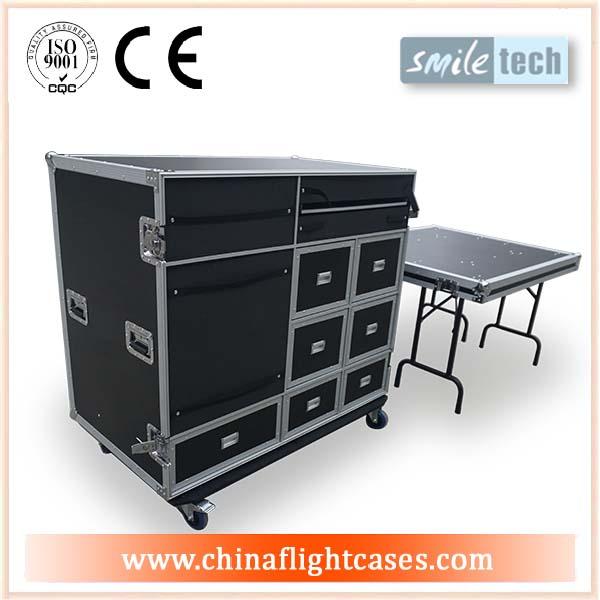 Combo Drawer Flight Cases with Tables