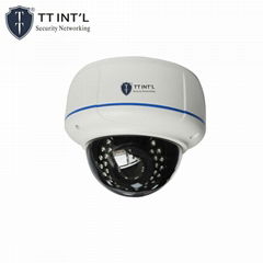 1080P Vandal Proof Metal IR IP Varifocal Dome