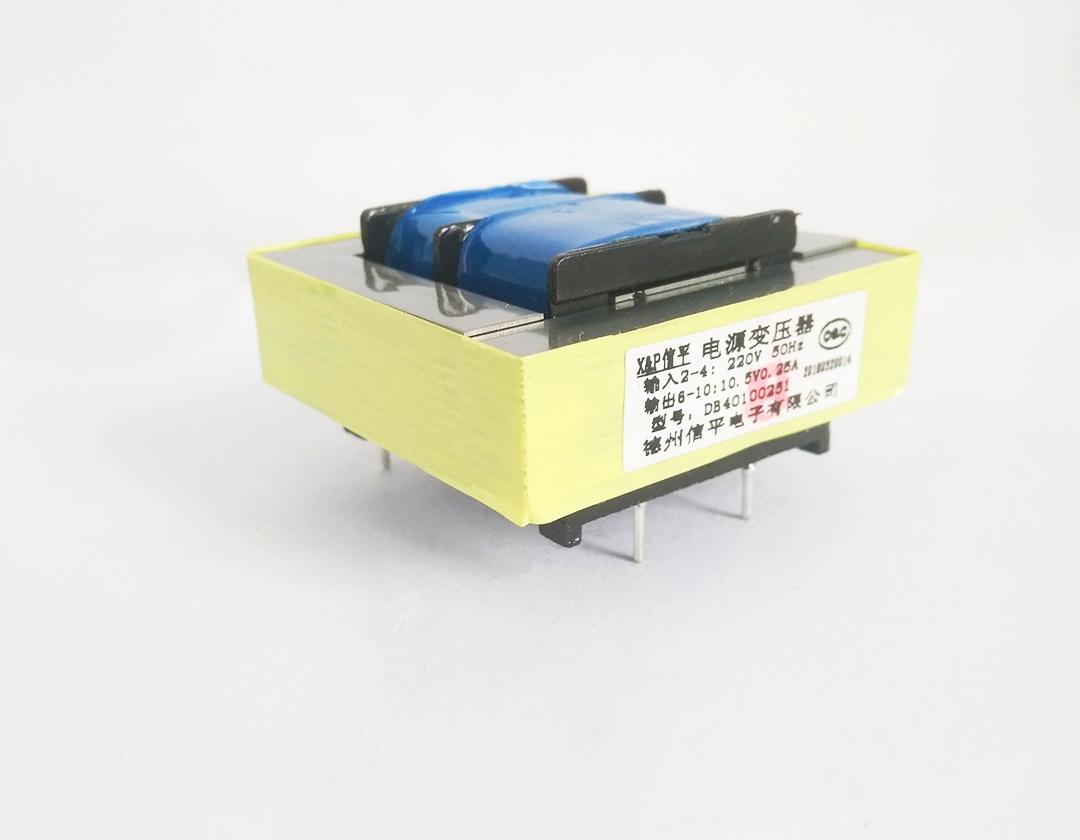 德州220V變10.5V0.5AEI型插針式電源變壓器 2