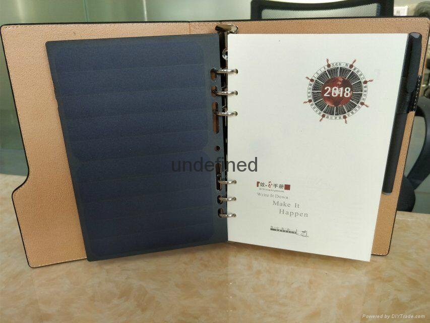Solar charging notebook, high efficiency charging, outdoor charging convenience 5