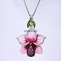 Enamel Pendan For Women s925 Slver Jewelry Gift Customization 1