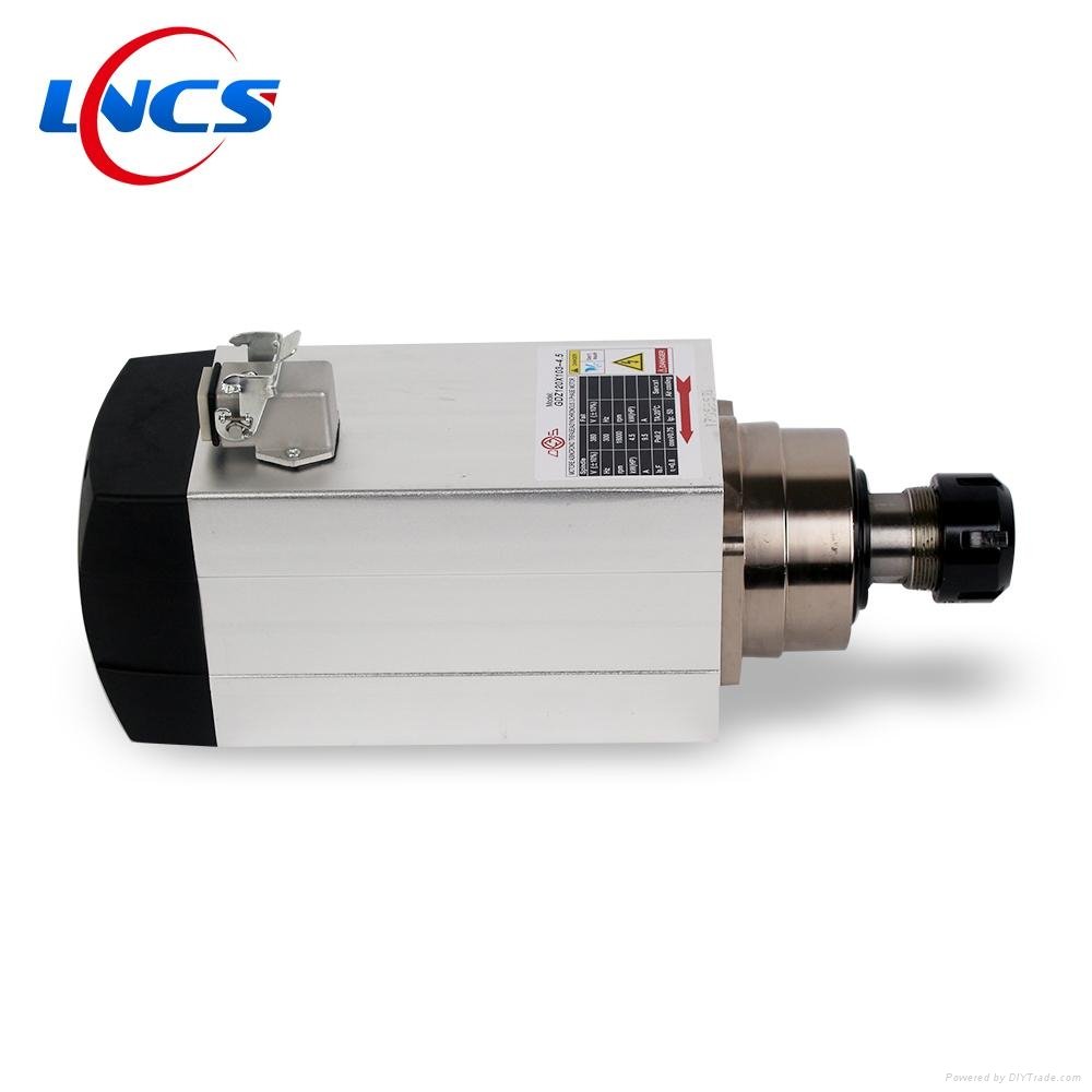 4.5kw air cooled cnc router spindle motor