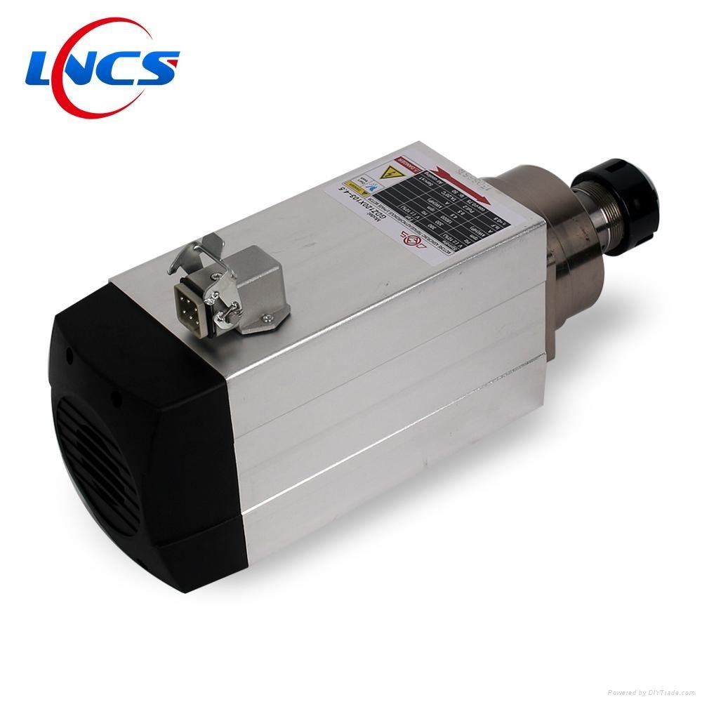 4.5kw air cooled cnc router spindle motor 5