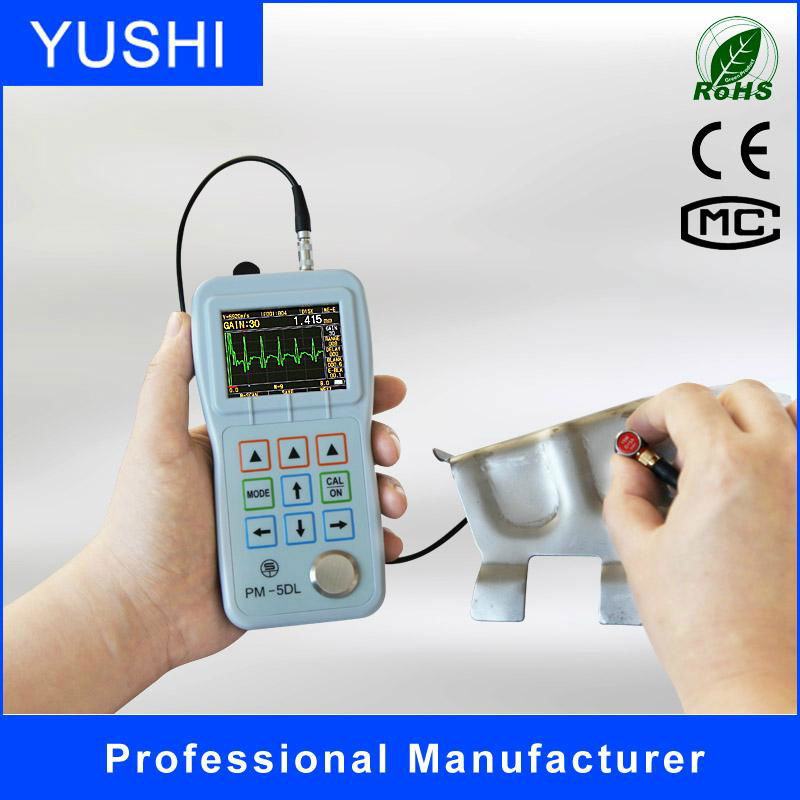 Portable Digital High Precision Ultrasonic Thickness Gauge Meter  2