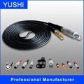 Customized Ultrasonic Probes Connectors Ultrasound Cables Armored Cable 1