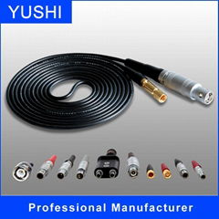 Customized Ultrasonic Probes Connectors Ultrasound Cables Armored Cable