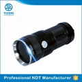 portable led inspection light black light led torch uv led light flashlight