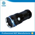 portable led inspection light black