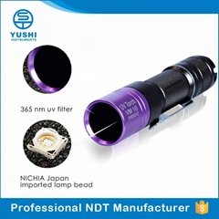 NDT Manufacture Industrial 3W LED UV NDT Flashlight VM10