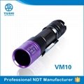 NDT Manufacture Industrial 3W LED UV NDT Flashlight VM10 3