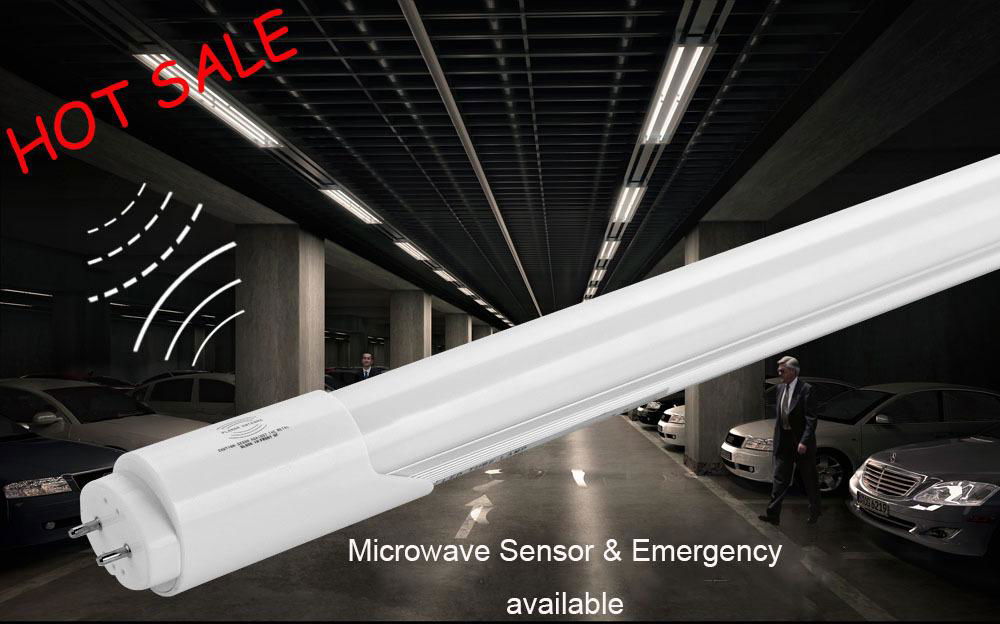 9W 600mm T8 LED Tube with Radar Sensor 3