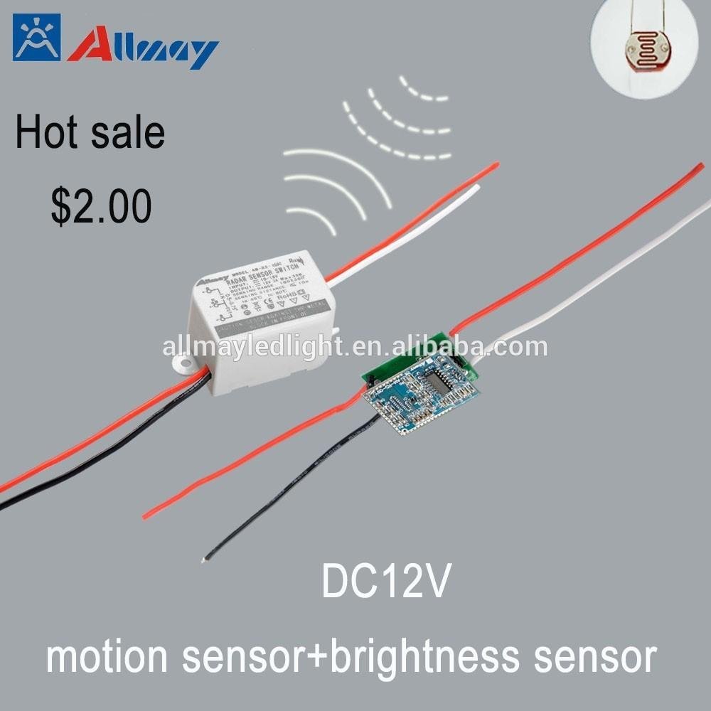 DC12V Automatic Detect Movement Sensor with Light Control 3